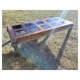 MCM Glass Pane Coffee Table