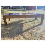MCM Glass Pane Coffee Table