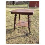 Vintage Claw Foot Side Table