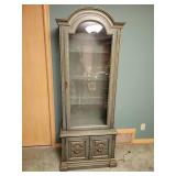 Charming Green Curio Cabinet