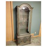Charming Green Curio Cabinet