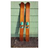 Vintage Classic Wood Water Skis