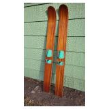 Vintage Classic Wood Water Skis