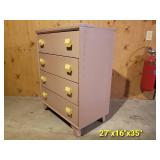 Four Drawer Guest Bedroom Dresser