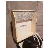 Vintage Phono Master Portable Suitcase Record Player