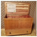 Unique Bluebird Cedar Chest
