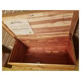 Unique Bluebird Cedar Chest