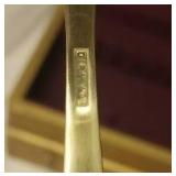 Vintage Dirilyte Dirigold Sweden Flatware Service ~ Regal Pattern