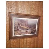Signed Kelley North Pike Framed Print