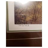 Signed Kelley North Pike Framed Print