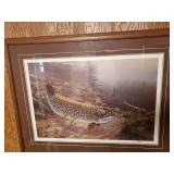 Signed Kelley North Pike Framed Print