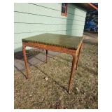 Vintage Distressed Game Table