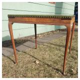 Vintage Distressed Game Table