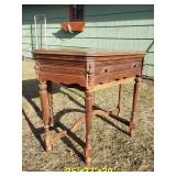 Vintage Depression Era Radio Table by Atwater Kent