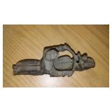 Cast Metal Motorcycle and Police Rider.