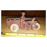 Painted Cast Crash Car.