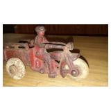 Painted Cast Crash Car.