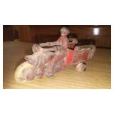 Painted Cast Crash Car.