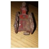 Painted Cast Crash Car.