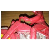 Auburn Rubber Motorcycle and Rider.