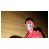 Auburn Rubber Motorcycle and Rider.