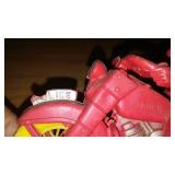 Auburn Rubber Motorcycle and Rider.