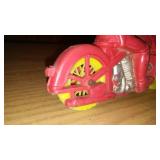 Auburn Rubber Motorcycle and Rider.