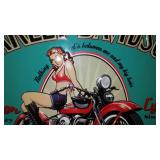 Vintage Look Harley Davidson Metal Sign.