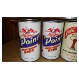 Beer Cans, (2) Steven Point, WI. Bicentennial Cans, (2)