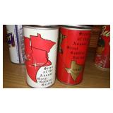 Beer Cans, (2) Steven Point, WI. Bicentennial Cans, (2)