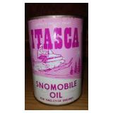 Itasca Snowmobile Oil Can.