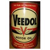 VEEDOL Motor Oil Can.