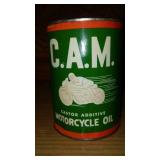 C.A.M. Castrol Additive Motorcycle Oil Can