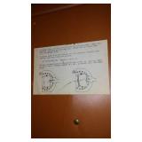 Old Style Beer Sign Light- Keg Barrel End. 16 Diameter.