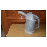 Vintage Galvanized 64oz Shop Pitcher