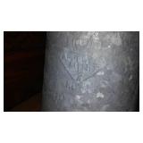 Vintage Galvanized 64oz Shop Pitcher