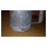 Vintage Galvanized 64oz Shop Pitcher