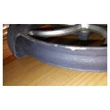 Mounted Pulley Wheel, 11-Inch Diameter