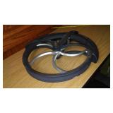 Mounted Pulley Wheel, 11-Inch Diameter