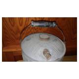 2 Gallon Galvanized Can.