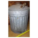 2 Gallon Galvanized Can.