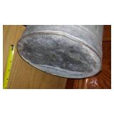 2 Gallon Galvanized Can.