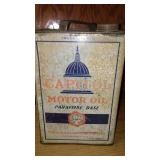 2 Gallon Capitol Motor Oil Can.