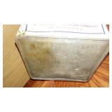 2 Gallon Capitol Motor Oil Can.