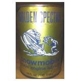 Golden Spectro Snowmobile Oil.