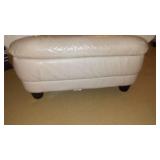 Leather Chair & Ottoman