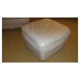 Leather Chair & Ottoman