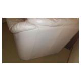 Leather Chair & Ottoman