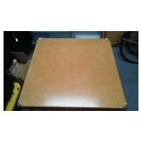 Oak Card Table- Vintage