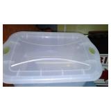 15 Gal. Totes (2) and Storage Bons (3) Excellent